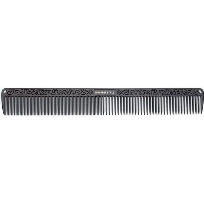 Расческа для стрижки DEWAL металлическая 22 см JF10225black
